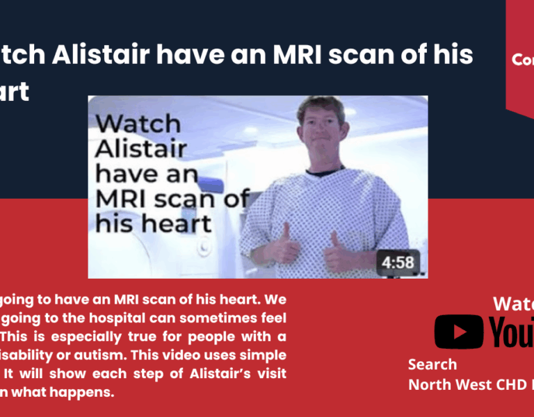 New! Watch Alistair have an MRI scan of his heart