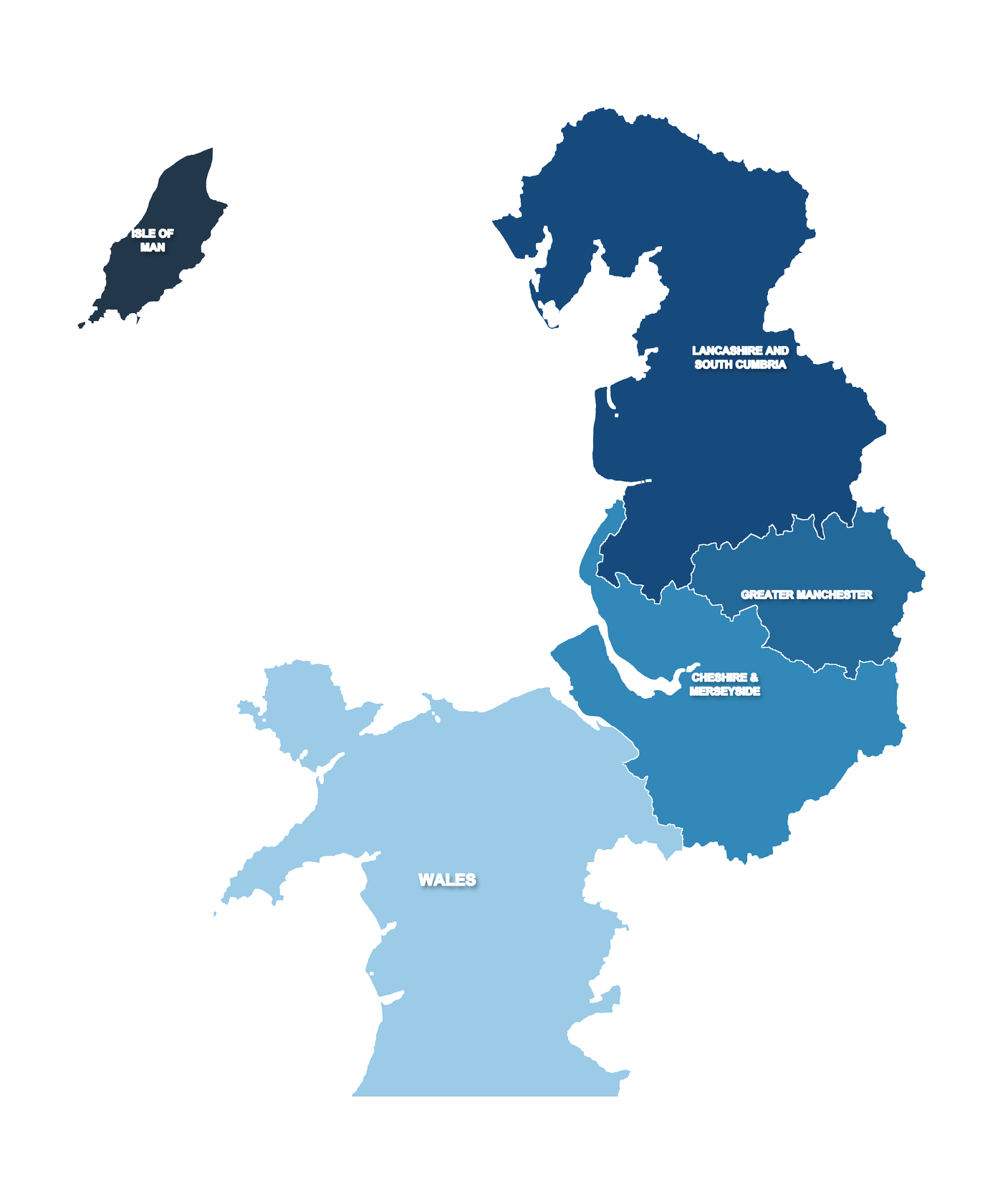 North West Congenital Heart Network systems map